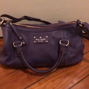 Purple Kate spade purse